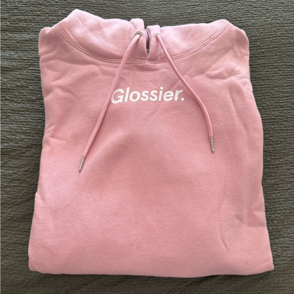 Glossier Soft Pink Sweatshirt